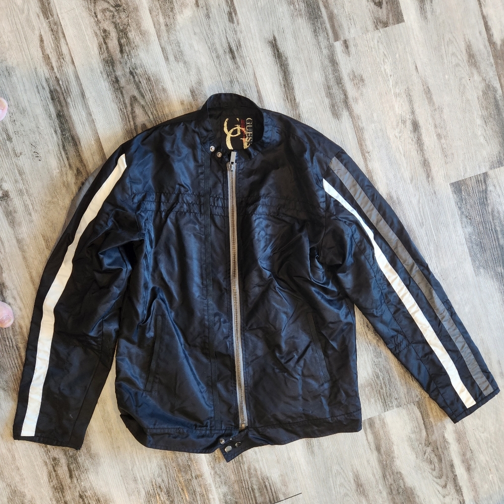 MENS Guess motto jacket size Large